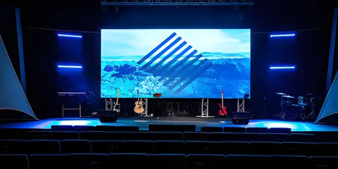 Main Stage LED Walls